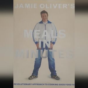 Jamie Oliver's Meals in Minutes Book Healthy Meals To Cook For You Family